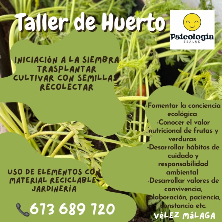 Taller de HuertO Talleres